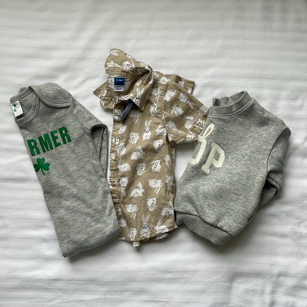 Spring Themed Baby Clothes (12-18 Months)